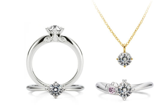 SweeTrick Diamond® ～Mickey Design 可化身為訂婚鑽戒、時尚戒指或項鍊