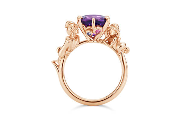 迪士尼公主系列 阿拉丁 客製化珠寶 - 訂婚戒指 -